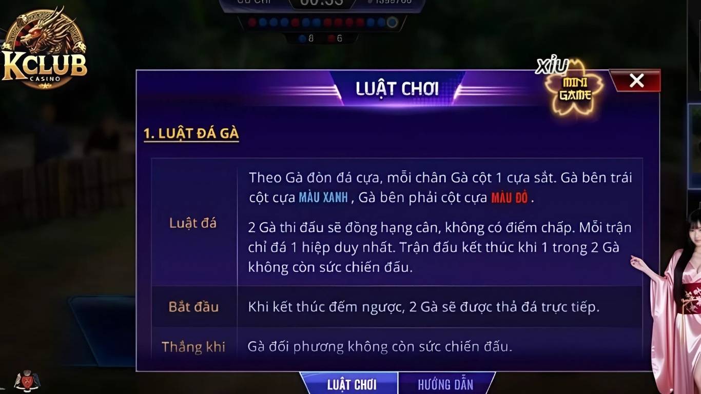 Các thể loại đá gà Kclub phổ biến