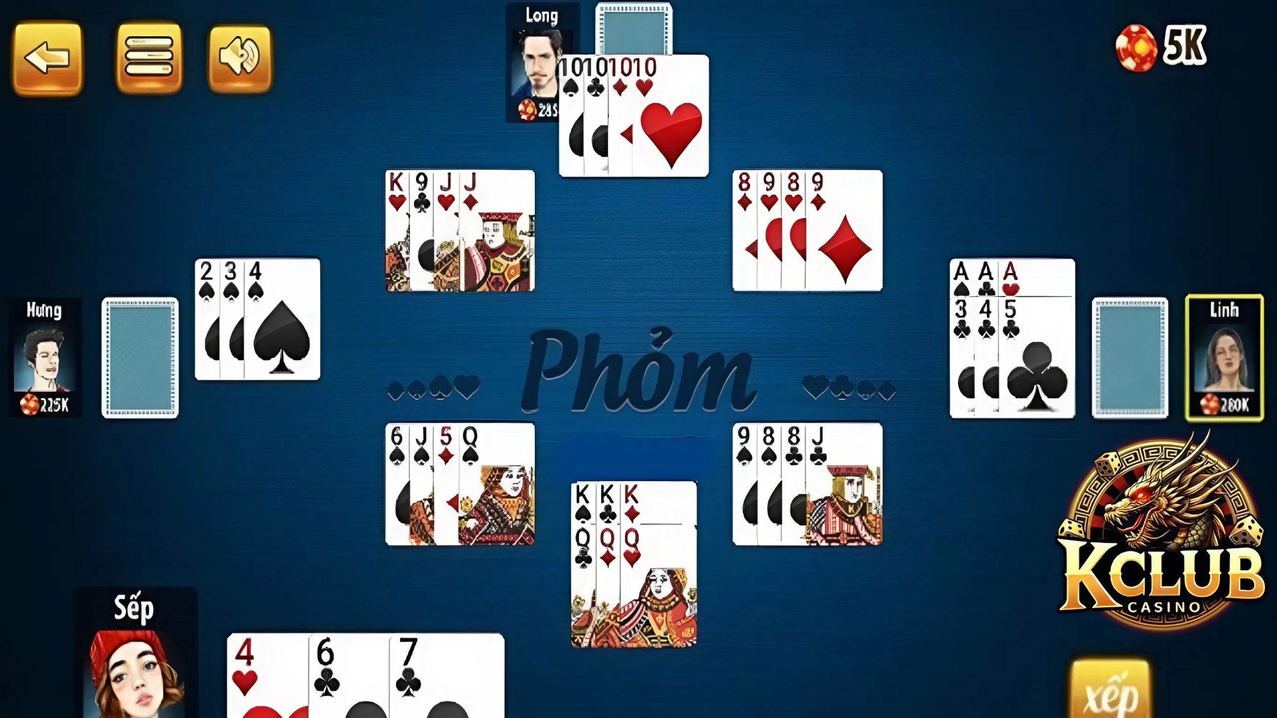 Hướng dẫn tham gia Phỏm Kclub cho người mới Hướng dẫn tham gia Phỏm Kclub cho người mới