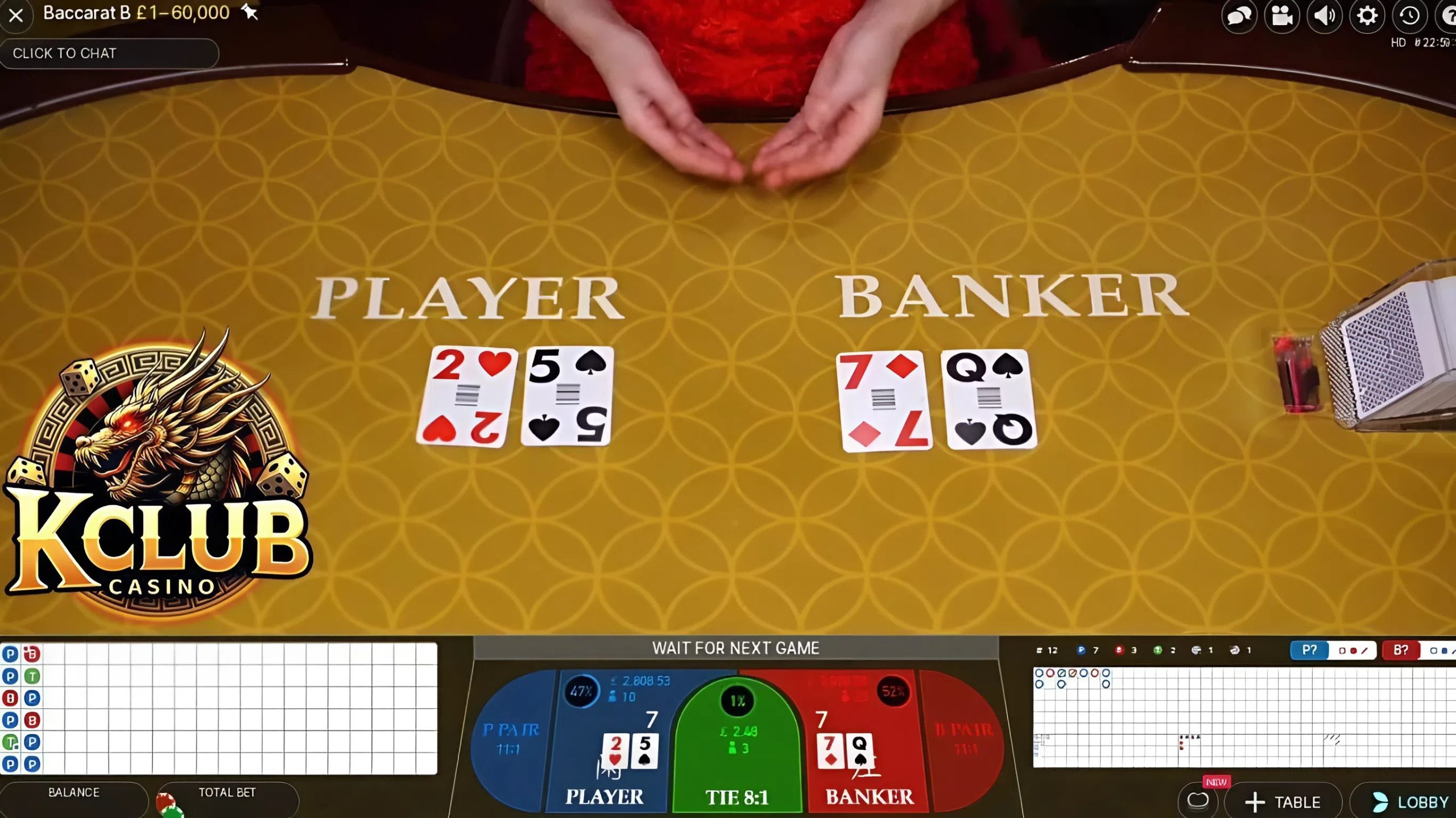 Kinh nghiệm cược Baccarat Kclub