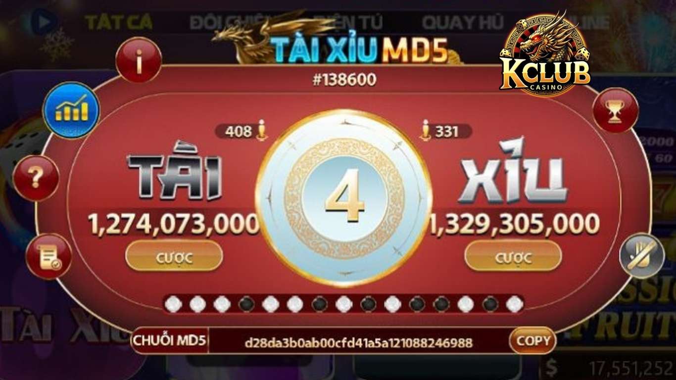 Kinh nghiệm soi cầu game tài xỉu MD5 Kclub Kinh nghiệm soi cầu game tài xỉu MD5 Kclub