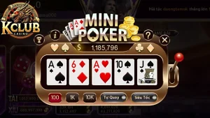 Những ưu điểm nổi bật của game Mini Poker
